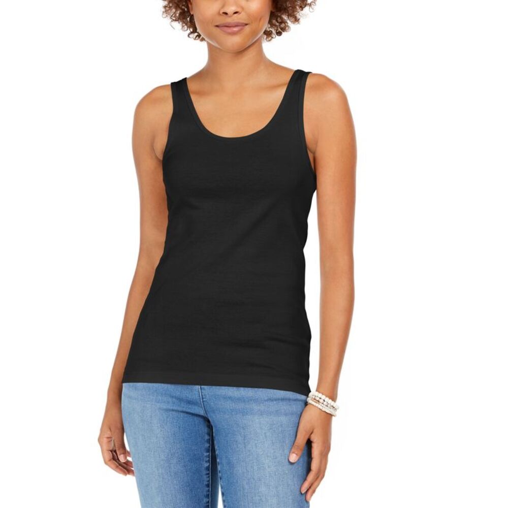 Style & Co Petite Cotton Tank Top
